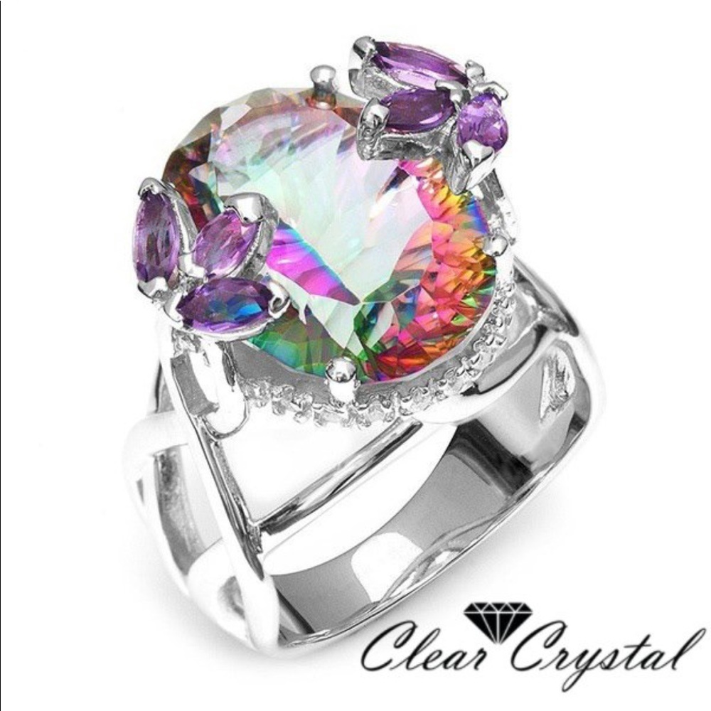 Beautiful multi color ring
